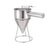 Sel Roti Maker – Stainless Steel | Easy Nepali Sel Roti Tool Dhaka Topi USA